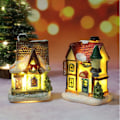Miniatyrbilde 4 av 5: Julelandsby med lys, LED julelykt, juledekorasjon