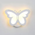 Miniatyrbillede 1 af 4: Væglampe Butterfly Form Væglampe Butterfly Lampe Led Lys