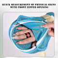 Miniatyrbild 2 av 5: 2 st Restraint-handskar för justerbara patienter Anti Scratch Safety
