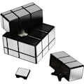 Miniatyrbild 3 av 5: Spegelkub 3x3x3 Speed Cube-Silver Magic Cube Pussel Leksaker Kub G