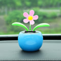 Miniatyrbild 5 av 5: Solcells-dansande blomma, 3 st plast solcells-dansande blommor som skakar