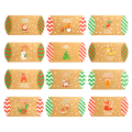 Miniatyrbilde 5 av 5: 24 stk små gaveesker i papp - Julegodteriboks, liten gave