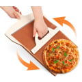 Miniatyrbillede 1 af 4: 52,5*32,5cm, overførbar pizzaskovl, glidende pizzaskovl, pizzap