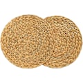 Pikkukuva 1 / 4: 2 x 30 CM pyöreät vesihyasinttiset paikat, kudotut korkealaatuiset