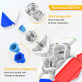 Miniatyrbilde 2 av 5: 32-faset Skewb-puslespill Rubiks kube magneter (UV-belagt)