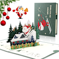 Miniatyrbillede 1 af 5: 3D Julekort, 3D Julehilsner, Jul 3D Gre
