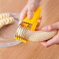 Miniatyrbillede 3 af 5: Bananslicer, rustfrit stål frugt- og grøntsagssalat skræller