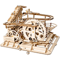 Miniatyrbild 1 av 5: Mekanisk trä 3D-pusselmodellset med hjärnspelbollspel,