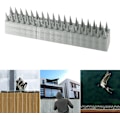 Miniatyrbild 5 av 5: (Grå), Fågelspikar, 14 st Duvspikar 4,6 meter 3 rader Plast