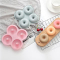 Miniatyrbillede 3 af 5: Silikone Donut Bageform 4 Hulrum Doughnut Maker Form Silikone