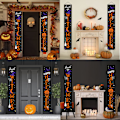 Pikkukuva 5 / 5: 2 kpl Halloween-banneria, Halloween-eteisbannerilippu, Trick or
