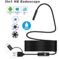 Miniatyrbillede 2 af 5: 3-i-1, 5,5 mm og 720p HD industriel endoskopi, aircondition