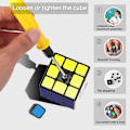 Miniatyrbillede 4 af 5: Speed ​​kube, 3x3x3 magisk speed kube, nem at dreje og glat spe