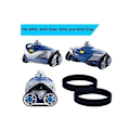 Miniatyrbillede 4 af 5: 4 dækspor MX6 MX8 MX9, robot pool cleaner R0526100 robotbælte