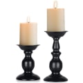 Miniatyrbilde 1 av 5: 2 stk Pillar Lysestake for Lys 80mm Kolonneformet Jern
