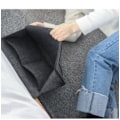 Miniatyrbillede 4 af 5: （Mørkegrå）Tom Lomme Sofa Bed Filt Opbevaringspose Sengeside Organiser