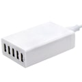 Miniatyrbilde 3 av 4: 40w USB-lader, 5-porters multi USB, ladestasjon med intelligent