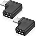 Miniatyrbillede 1 af 5: Retvinklet USB C-adapter, 90 graders USB C til USB Type-C han til