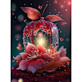 Miniatyrbild 1 av 5: （34）4 stycken DIY Diamond Painting  Jul Kit, 5D Jul Broderi