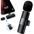 Pikkukuva 3 / 3: Langaton Plug & Play -lavalier-mikrofoni iPhone/iPad/iOS/Andr