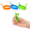 Miniatyrbild 3 av 4: Set med 3 non-stick silikonäggformar + 4 pocherade äggpocherare