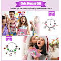 Miniatyrbild 2 av 5: 97 delar DIY armband set 8 ~ 12 år flicka julklapp c