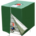 Miniatyrbild 2 av 5: 1 st lock för 1000 l tank, solskydd för IBC-regnvatten
