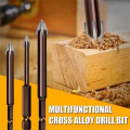 Miniatyrbillede 5 af 5: 5 stk. keramiske glasfliser borebits, effektiv universel bore T