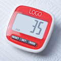 Miniatyrbillede 3 af 3: 1 stk. LCD skridttæller kilometer ROSA Pink