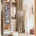 Miniatyrbillede 5 af 5: (Blå) Foldbar toilettaske bærbar kosmetik taske multifunktion