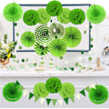 Pikkukuva 5 / 5: Paper fan flower party decoration (5
