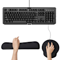 Miniatyrbilde 5 av 5: Ergonomisk musematte og håndleddsstøtte for tastatur, minneskum håndleddsstøtte
