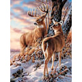 Pikkukuva 1 / 5: 5D timanttimaalaussetti Sika Deer, DIY timanttikirjonta maalaus