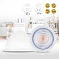 Miniatyrbild 3 av 5: Set med 2 GU10 LED-lampor med transparent kåpa (kallvit) 5w6 lampor
