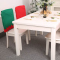 Miniatyrbilde 4 av 4: 4 stk. julealv spisestuestoltrekk nissehue juledekor
