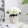 Miniatyrbillede 3 af 4: Kunstig hortensia, hvid hortensia buket, brugt til bryllup,