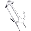 Miniatyrbillede 1 af 5: Anchor Bogmærker 1 stk Kreativ Bogmærke Metal Sideholder til St