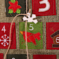 Miniatyrbillede 4 af 5: Julekalender med juletræ, julekalender med juletræstælling