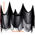 Miniatyrbillede 5 af 5: 1 stk. Sort Halloween Dekoration Halloween Uhyggelig Klud, Spooky Cot