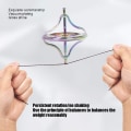 Miniatyrbillede 3 af 5: Præcisionslegering Anti-gravity Rotation Balance Legetøj Gyroskop Stres