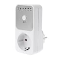 Miniatyrbilde 2 av 5: Uttak Timing Socket Eu Plug Countdown Timer Sockets Abs Material