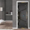 Miniatyrbilde 3 av 5: 30,3\"x78,7\" 3D-dørklistremerkelapp - Sci-fi-dør med nøkkel