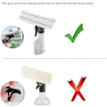 Miniatyrbild 3 av 3: Karcher ersättningsmoppdukar (gul & grå) 2-pack (4 st grå)