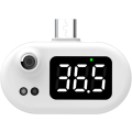 Miniatyrbillede 1 af 4: USB Smart Phone Infrarød Kontaktløs Termometer iphone Nem at U