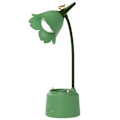 Miniatyrbillede 1 af 5: Lille skrivebordslampe, berøringsstyret genopladelig LED-skrivebordslampe med 360° sammenklappelig justerbar hals, Kawaii soveværelsestilbehør, dæmpbar sød skrivebordslampe, lyserød
