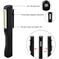 Miniatyrbilde 4 av 5: Oppladbar LED arbeidslampe, 2 stk 350 lumen COB mekanikerlampe