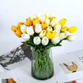 Miniatyrbillede 5 af 5: Kunstige tulipaner, falske tulipaner, ægte følelse, PU-tulipaner