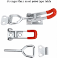 Miniatyrbilde 2 av 5: 8 stk 4001 Metallisk Toggle Lås Holdbarhet 100 kg / 220 lbs, Justerbar