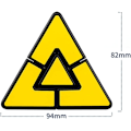 Miniatyrbilde 2 av 5: Duett Pyramide Speed ​​Cube Pyraminx Magic Cube Triangle Twisty Cub