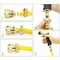 Miniatyrbillede 5 af 5: Have Slangekobling Messing Hurtigkobling 1/2 Vandslangekobling